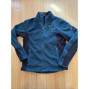 Mountain Hardwear Fleece Jacket Full Zip Green